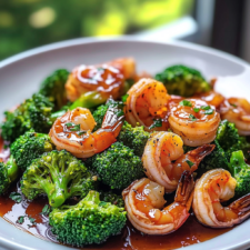Honey Garlic Butter Shrimp and Broccoli