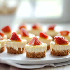 Easy No-Bake Cheesecake Bites