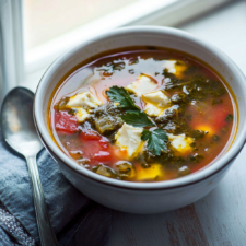 Shchavel Borscht (Sorrel Soup)