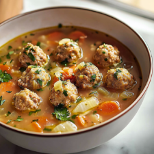 Delicious Meatball Soup