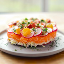 Smoked Salmon Salad – Shuba