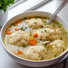 Easy Chicken and Dumpling Soup Recipe