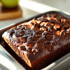 Hot Fudge Brownie Bread