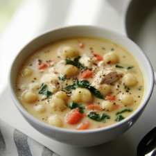 Olive Garden Chicken Gnocchi Soup