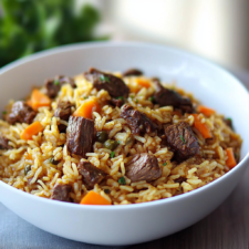Beef Plov (Beef Rice Pilaf)