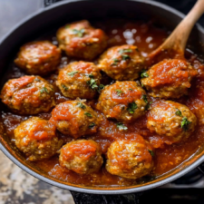 Smoked Italian Meatballs