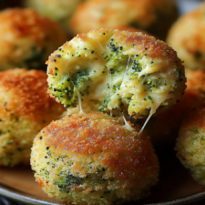 Baked Broccoli Cheese Balls