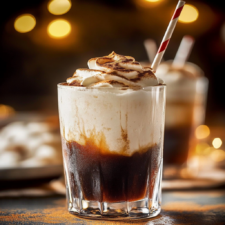Creamy Root Beer Rum Cocktail