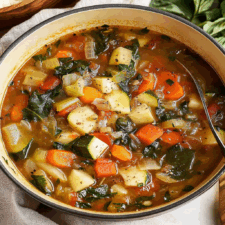 Healthy Tuscan Vegetable Soup