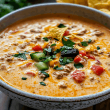 Slow Cooker Nacho Soup