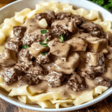 Slow-Cooker Beef Stroganoff