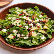 Winter Salad with Homemade Vinaigrette