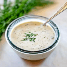 Creamy Homemade Ranch Dressing