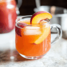 Refreshing Peach Tea