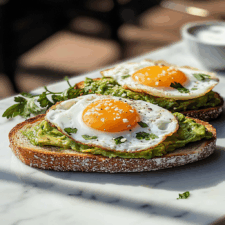 Avocado Toast with Egg Twist