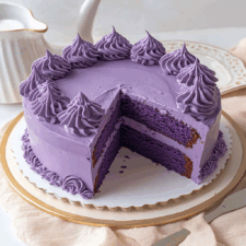 Delicious Ube Cake