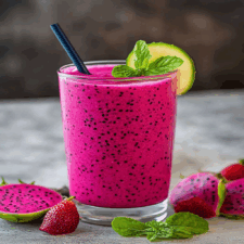 Refreshing Dragon Fruit Smoothie