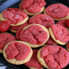Strawberry Sugar Cookies