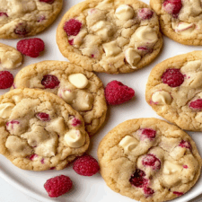 White Chocolate Raspberry Cookies