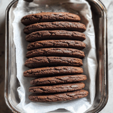 Chewy Chocolate Gingerbread Cookies