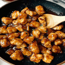 Honey Garlic Chicken Bites