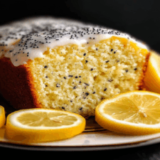 Lemon Poppy Seed Pound Cake