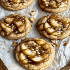 Salted Caramel Apple Pie Cookies
