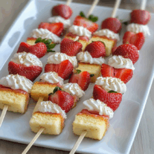 Strawberry Shortcake Kabobs