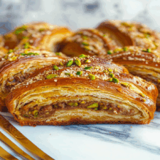 Honey Pistachio Babka Bread