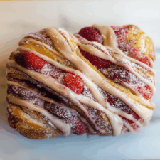 Strawberry Donut Babka