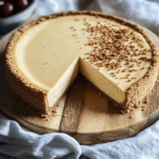 Vanilla Bean Brown Butter Cheesecake