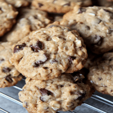 Cappuccino Oatmeal Cacao Nib Cookies