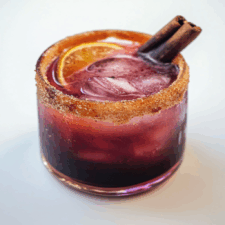 Cinnamon Hibiscus Mezcal Margarita
