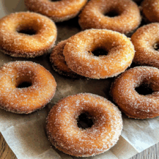 Homemade Apple Cider Donuts