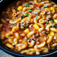 Slow Cooker Taco Pasta