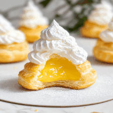 Springtime Lemon Cream Puffs