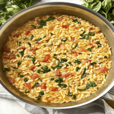 Tuscan Orzo (One Pot Italian Recipe)