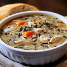 Crockpot Chicken and Wild Rice Soup