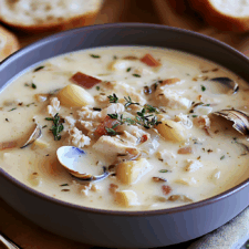 Crockpot Clam Chowder