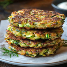 Vegan Zucchini Fritters